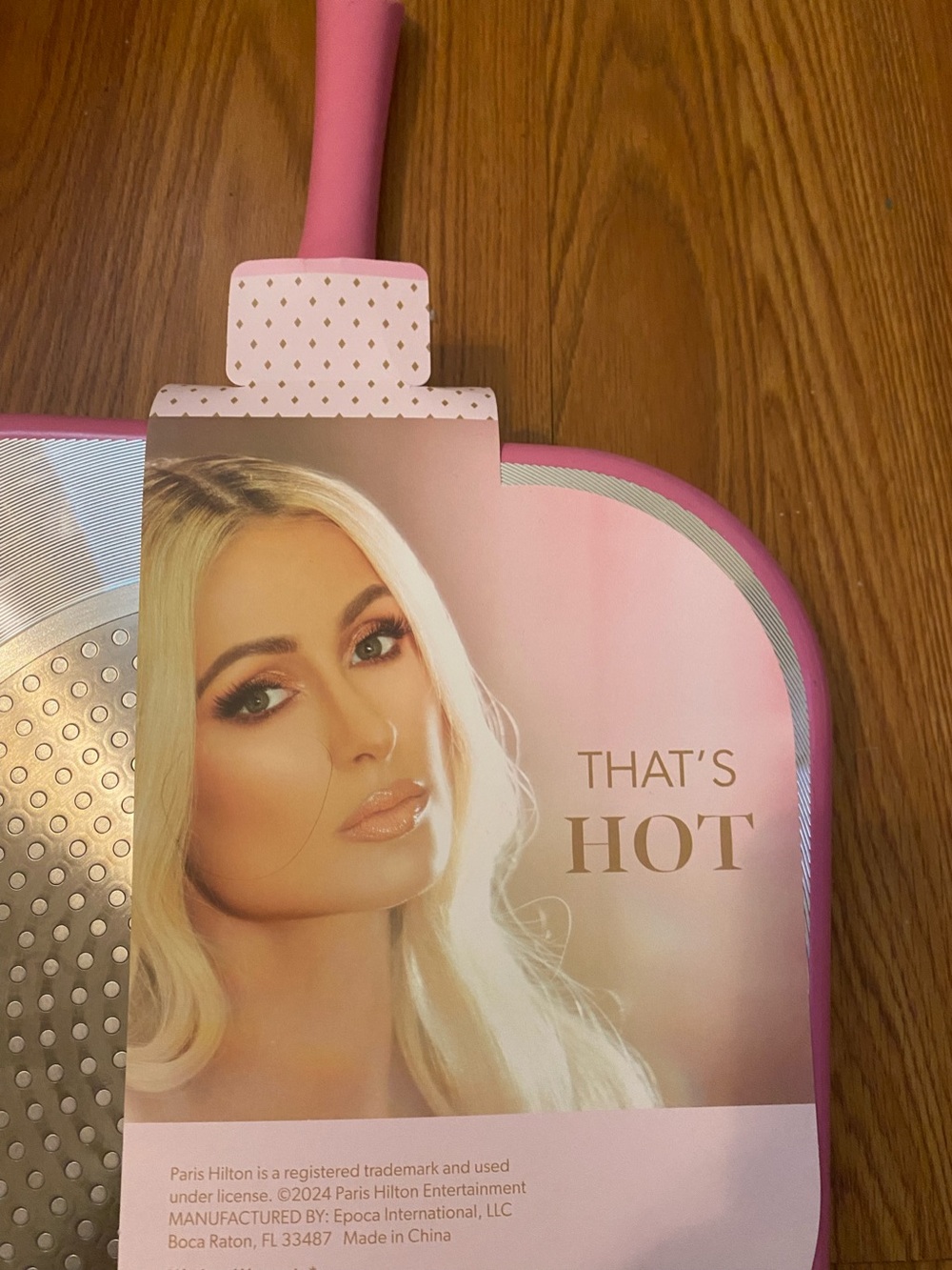 NWT | Paris Hilton | 11 Inch Ceramic Nonstick Griddle Pan | Pink - Picture 10 of 13